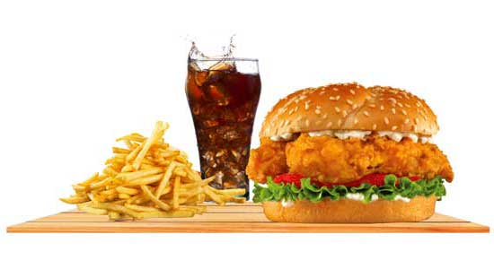 <div>1- Chicken Fried Burger</div>