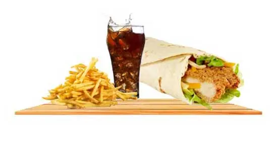 <div>2- Chicken Fried Wrap</div>